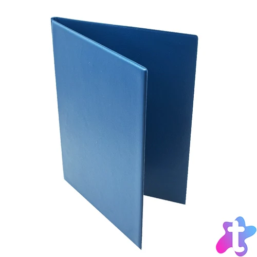 Villámzáras mappa A5, PP Bluering®, kék