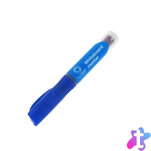 Táblamarker 3mm, kerek, cserélhető betétes, Bluering kék