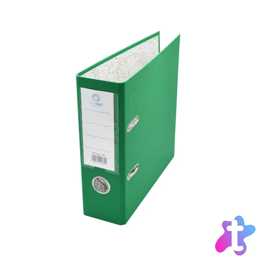 Iratrendező A5, 7,5cm,lapraszerelt, Bluering® zöld