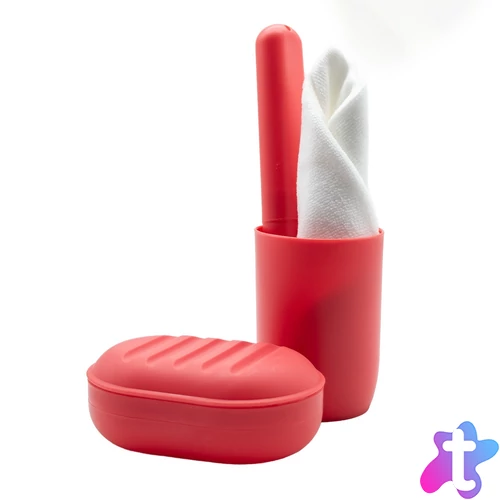 Tisztasági csomag lányos piros