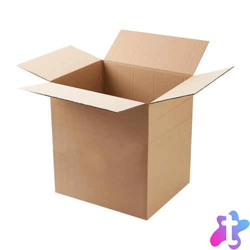 Karton doboz D1/5 500x400x500mm, 2 helyen bígelt 5 rétegű Bluering®