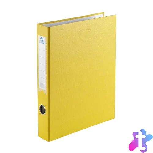 Gyűrűskönyv A4, 3,5cm, 2 gyűrűs Bluering® sárga