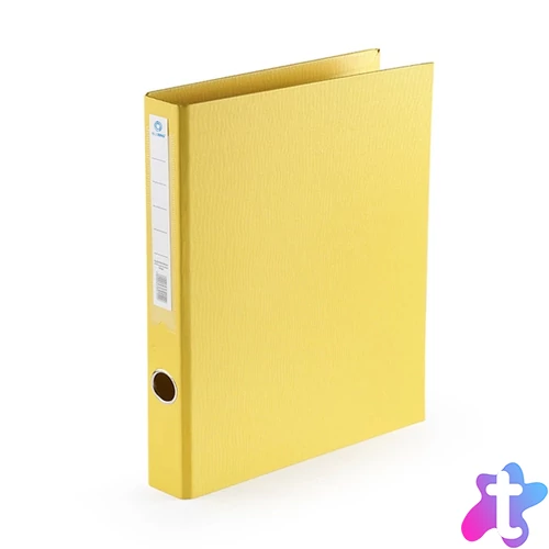 Gyűrűskönyv A4, 3,5cm, 2 gyűrűs PP/PP Bluering® Prémium sárga