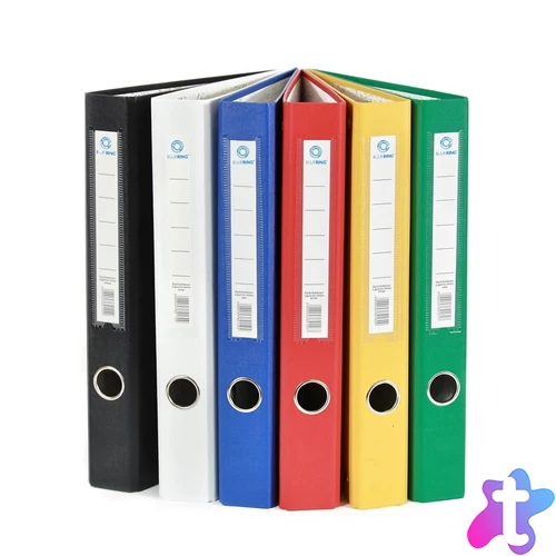 Gyűrűskönyv A4, 3,5cm, 4 gyűrűs PP/PP Bluering® Prémium kék