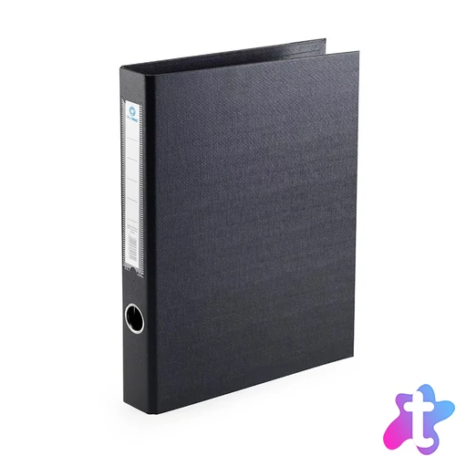 Gyűrűskönyv A4, 3,5cm, 4 gyűrűs PP/PP Bluering® Prémium fekete