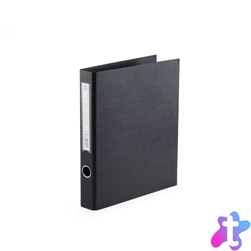 Gyűrűskönyv A4, 4,5cm, 2 gyűrűs PP/PP Bluering® Prémium fekete