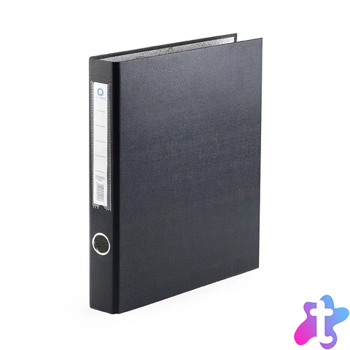 Gyűrűskönyv A4, 4,5cm, 4 gyűrűs Bluering® fekete