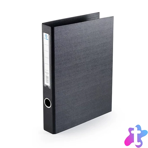Gyűrűskönyv A4, 4,5cm, 4 gyűrűs PP/PP Bluering® Prémium fekete