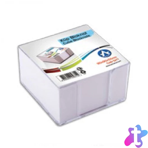 Kockatömb tartó műanyag 8x8x5cm, Bluering® víztiszta