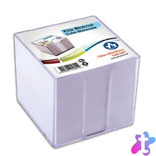 Kockatömb tartó műanyag 10x10x9cm, Bluering® víztiszta