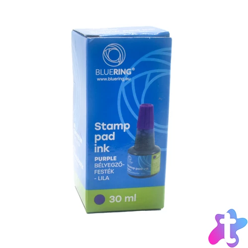 Bélyegzőfesték 30ml, Bluering® Flower lila