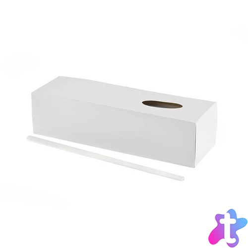 Iratsín 8mm, 100 db/doboz, Bluering® fehér