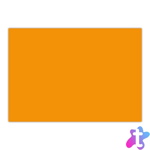 Dekor karton 2 oldalas 50x70 cm, 200g 25ív/csomag, Bluering® narancs