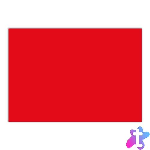 Dekor karton 2 oldalas 50x70 cm, 200g 25ív/csomag, Bluering® piros