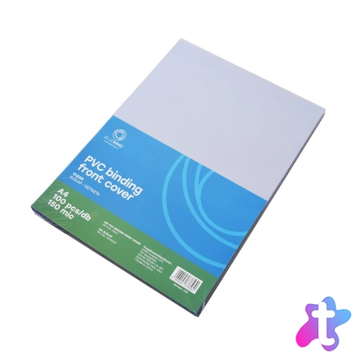 Előlap, A4, 150 micron 100 db/csomag, Bluering® víztiszta
