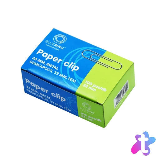 Gemkapocs 33mm, 100 db/doboz, Bluering®