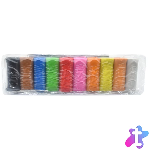 Gyurma színes, 210g. Bluering® 10 különböző szín,