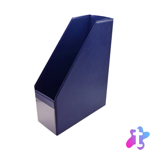 Iratpapucs 9cm, PVC lapraszerelt Bluering®, kék
