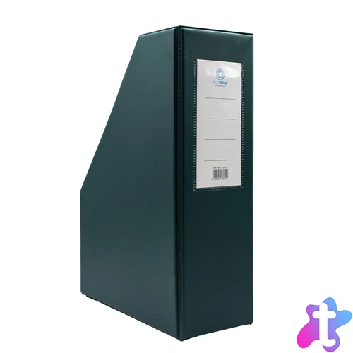 Iratpapucs 9cm, PVC lapraszerelt Bluering®, zöld