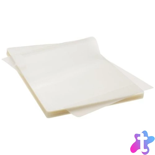 Lamináló fólia A3, 80 micron öntapadó hátlappal 100 db/doboz, Bluering®,