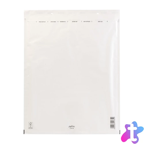 Légpárnás tasak 20/K szilikon külső méret 370x480mm, belső méret 350x470mm, Bluering® fehér