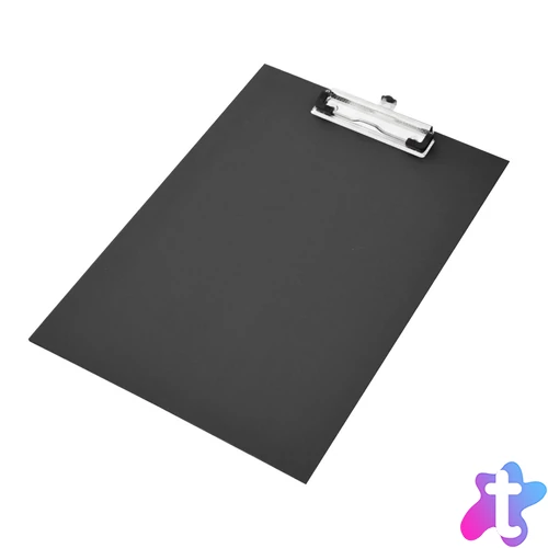 Felírótábla extra merev A4, PP Bluering® fekete