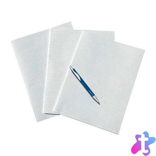 Rovatolt papír A3, 20ív/csomag, A4, méretre hajtva Bluering® vonalas