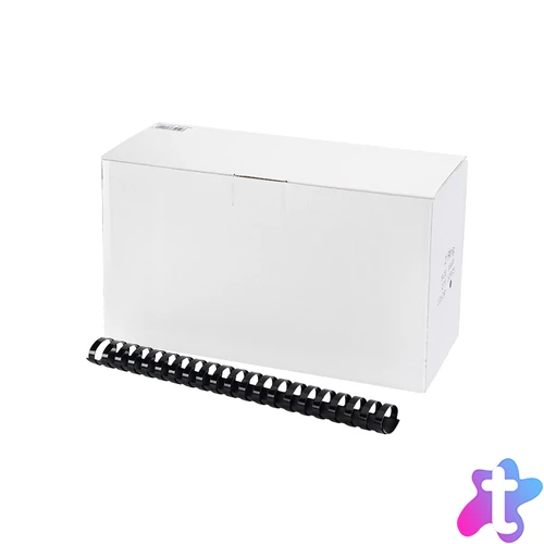 Spirál műanyag 38mm, 50 db/doboz, Bluering®, fekete