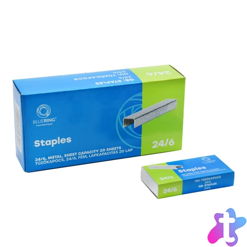 Tűzőkapocs 24/6 Bluering®