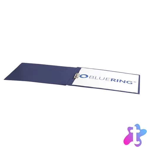 Villámzáras mappa A3, fekvő műanyag, Bluering®, kék