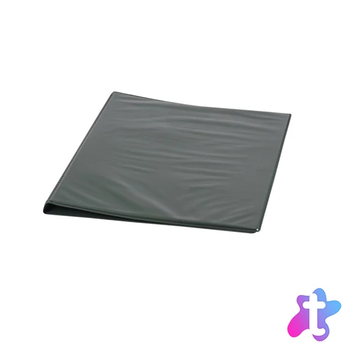 Villámzáras mappa A4, műanyag Bluering®, zöld