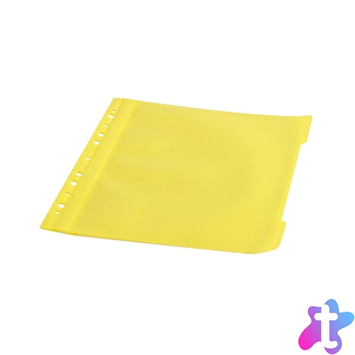 Gyorsfűző lefűzhető A4, PP 11 lyukkal Bluering® sárga