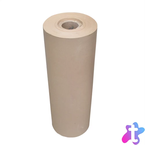 Csomagolópapír tekercs, középfinom, világosbarna, 17 kg/tekercs, 70 cm széles