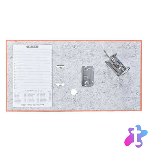 Iratrendező A4, 5cm,lapraszerelt, Bluering® Smart narancs