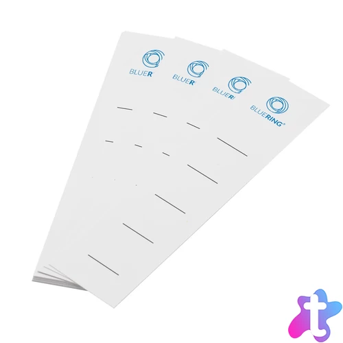 Cserecímke gyűrűskönyvhöz, 3,5cm, 50 db/csom Bluering®