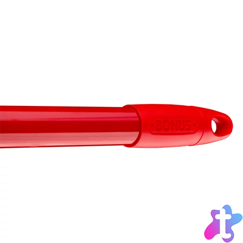 Felmosónyél műanyag bevonattal 140 cm Bonus HACCP Heavy-Duty_piros_B205