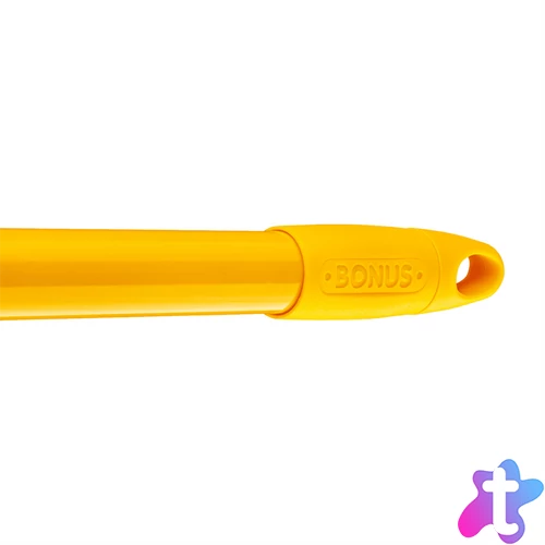 Felmosónyél műanyag bevonattal 140 cm Bonus HACCP Heavy-Duty_sárga_B236