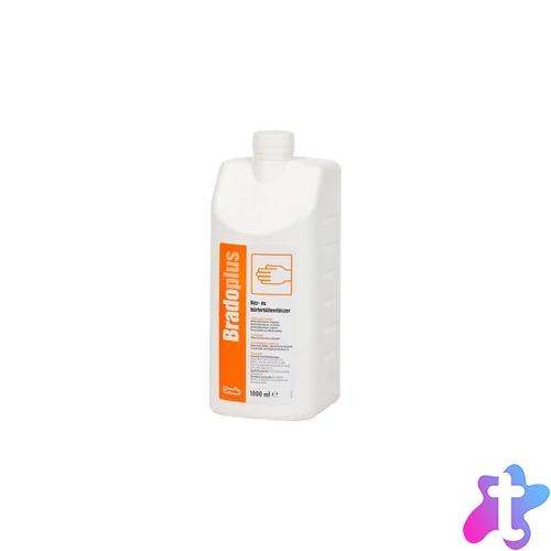 Kéz- és bőrfertőtlenítő kupakos 1 liter Bradoplus