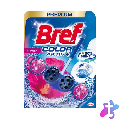 WC illatosító golyós 50 g Color Aktiv Bref Fresh Flowers