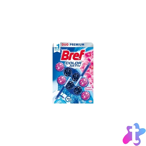 WC illatosító 2 x 50 g golyós Color Aktiv Bref Fresh Flowers