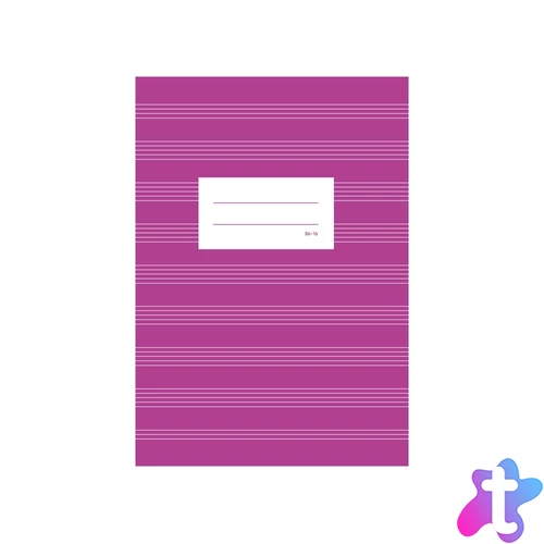 Füzet iskolai A5, 16lap, hangjegy 36-16 BS