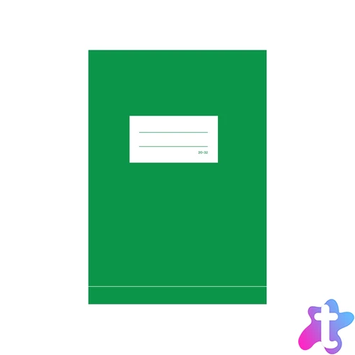 Füzet iskolai A5, 32lap, sima 20-32 BS