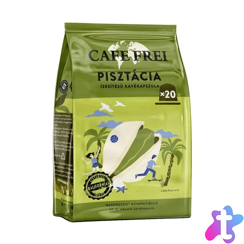 Kávékapszula, Nespresso kompatibilis, Cafe Frei, pisztácia 20db kapszula