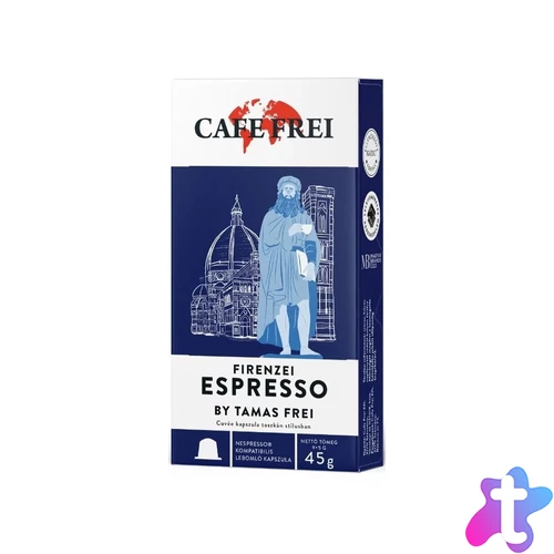 Kávékapszula, Nespresso kompatibilis, Cafe Frei Firenzei Espresso By Tamas Frei  9db kapszula