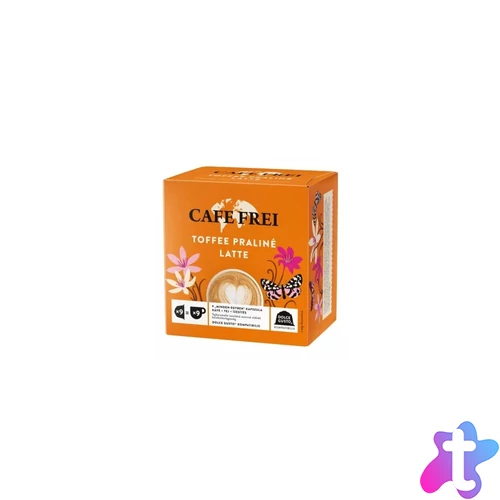 Kávékapszula, Dolce Gusto kompatibilis, Cafe Frei  Toffee Praliné Latte 9db kapszula