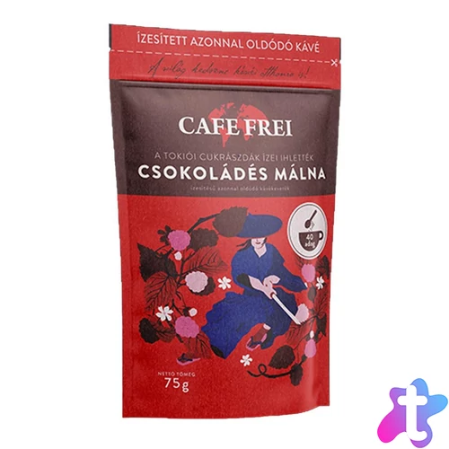 Kávé instant, 75g, Cafe Frei Csokoládés málna