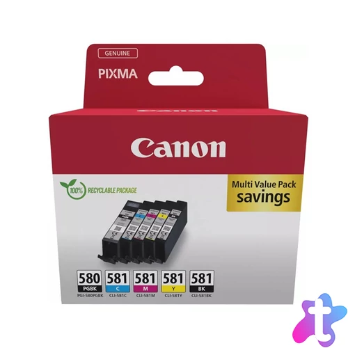 Canon PGI580/CLI581 BCMY tintapatron multipack ORIGINAL