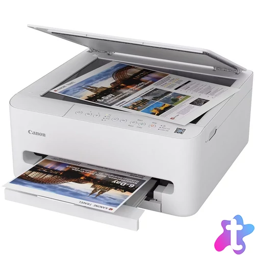 Nyomtató Canon Pixma TS4150I színes tintasugaras multifunkciós  fehér