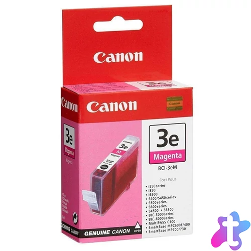 Canon BCI3E tintapatron photo magenta ORIGINAL leértékelt