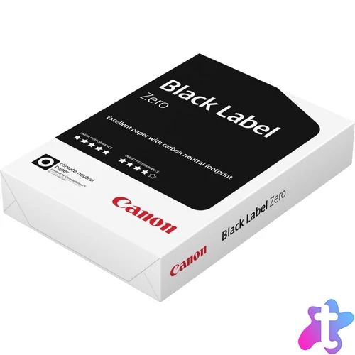 Másolópapír A4, 80g, Canon Black Label Zero 500ív/csomag